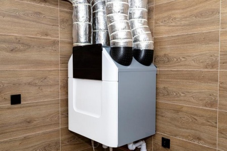 Une VMC double flux am&eacute;liore la qualit&eacute; de l'air pr&egrave;s d'Auchel